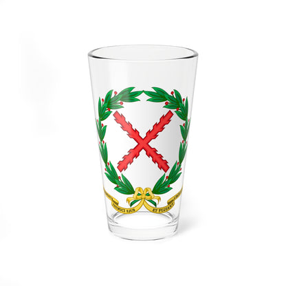 Emblem of the Regiment Farnesio (Spain) (Coat of Arms) Pint Glass 16oz