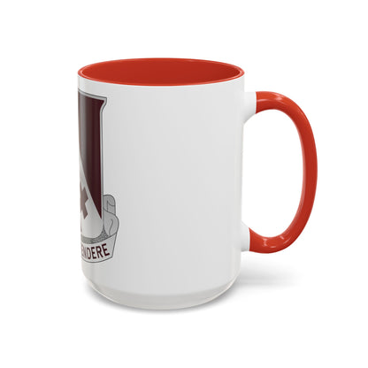 327 Medical Battalion (U.S. Army) Accent Coffee Mug
