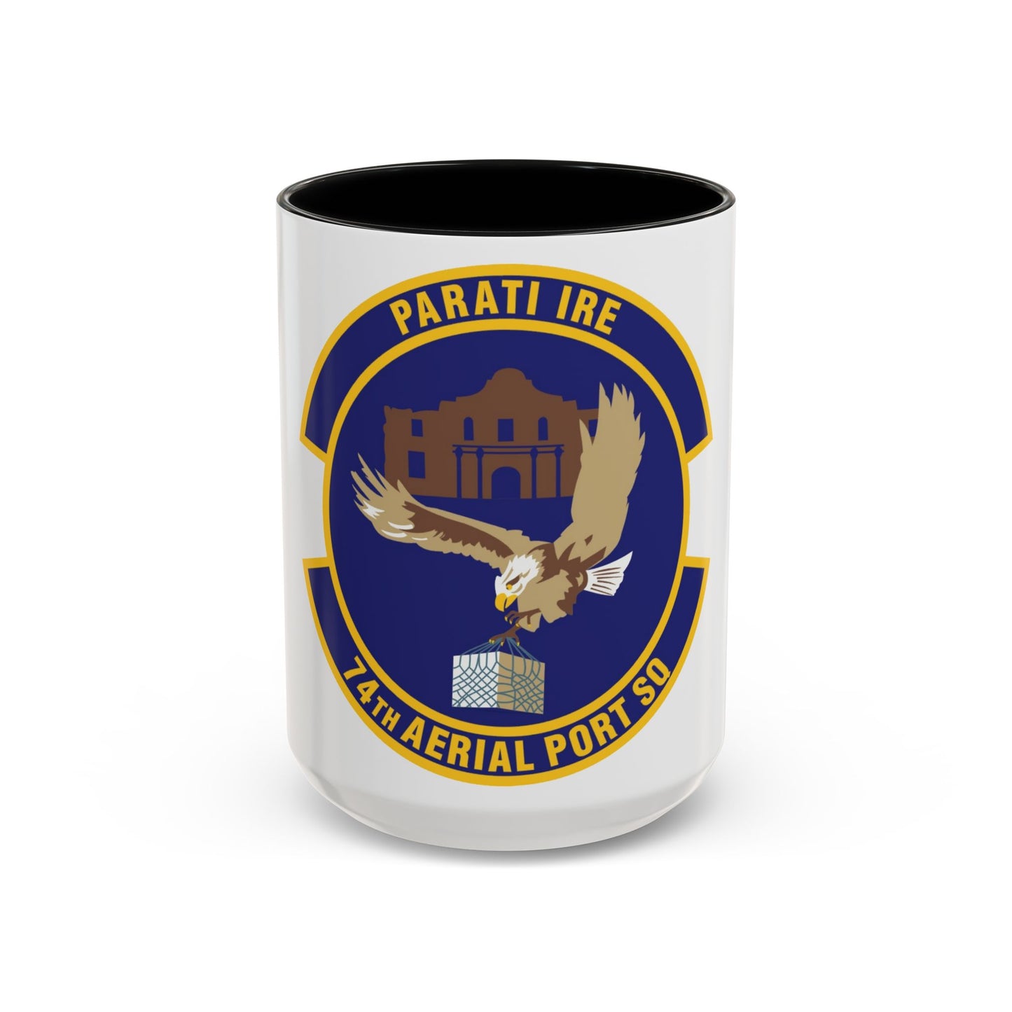 74th Aerial Port Squadron (U.S. Air Force) Accent Coffee Mug