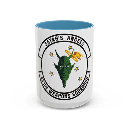 433d Weapons Squadron (U.S. Air Force) Accent Coffee Mug