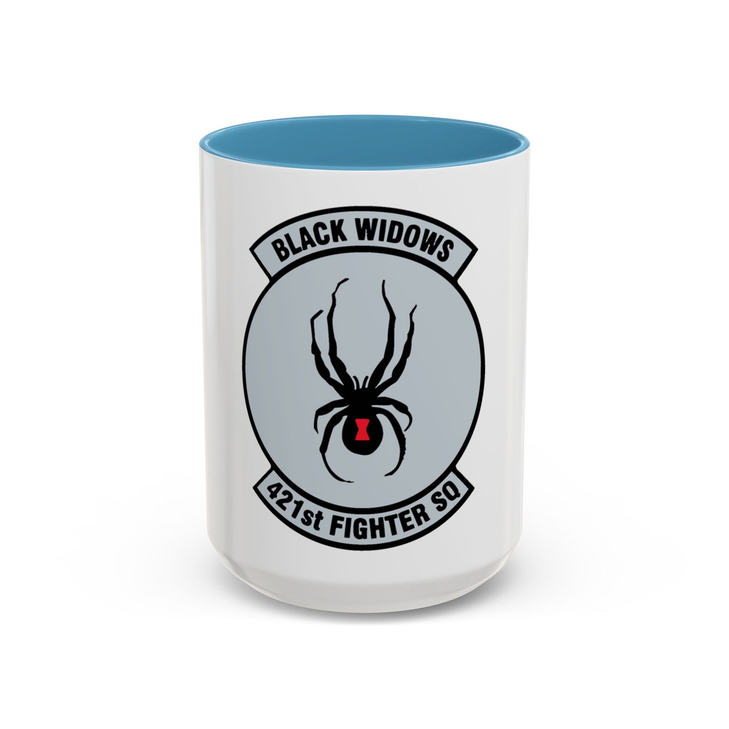 421st Fighter Squadron Black Widows (U.S. Air Force) Accent Coffee Mug