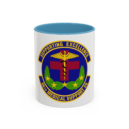 96th Medical Support Squadron (U.S. Air Force) Accent Coffee Mug