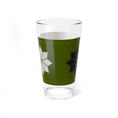 ARG EJ 10 Teniente casq (Argentina) (Military Rank) Pint Glass 16oz