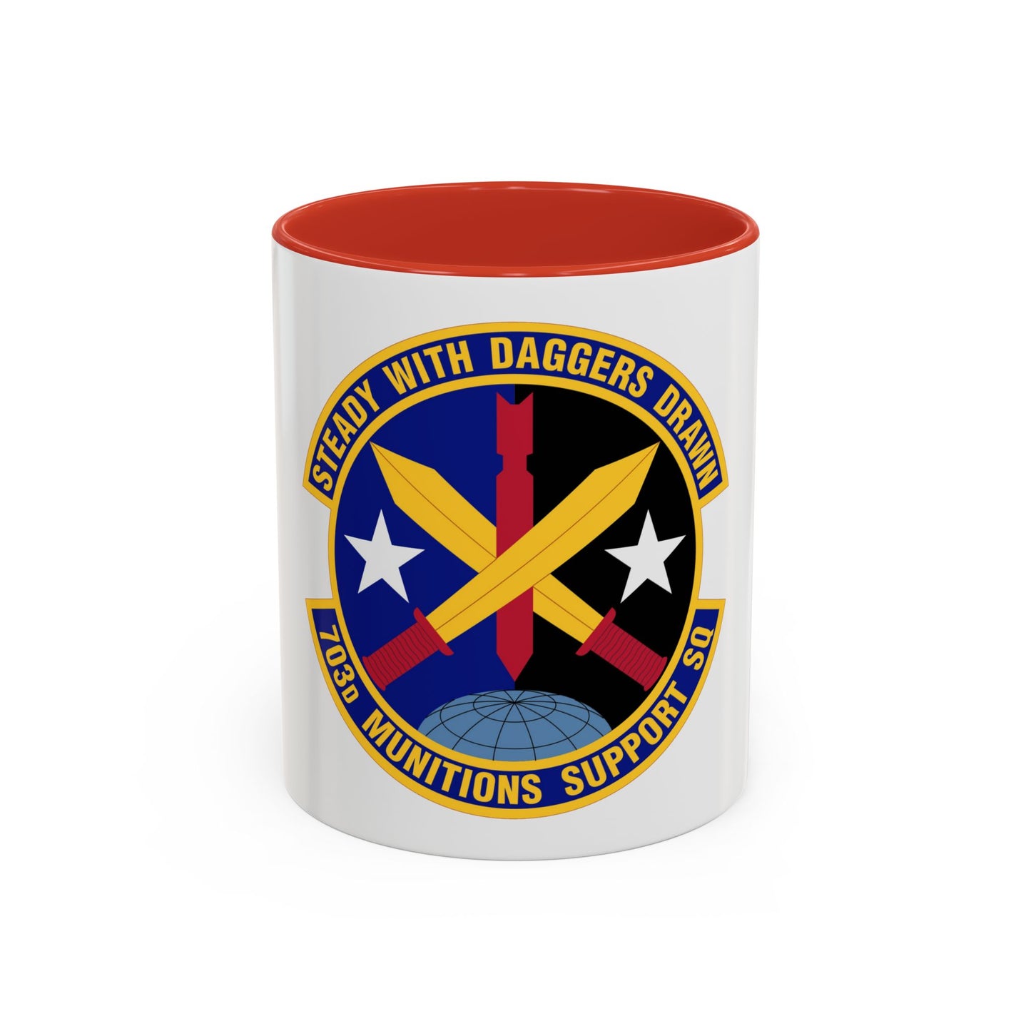 703d Munitions Support Squadron (U.S. Air Force) Accent Coffee Mug