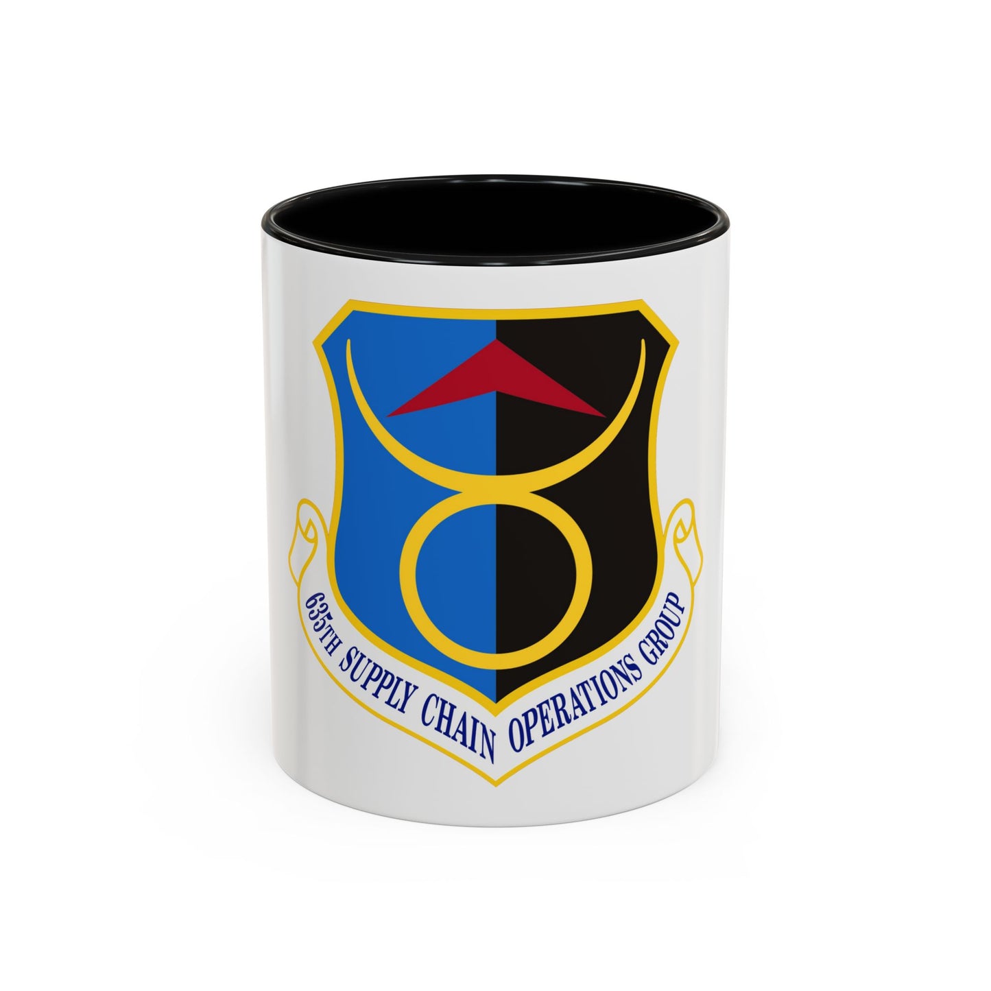 635th Supply Chain Operations Group (U.S. Air Force) Accent Coffee Mug