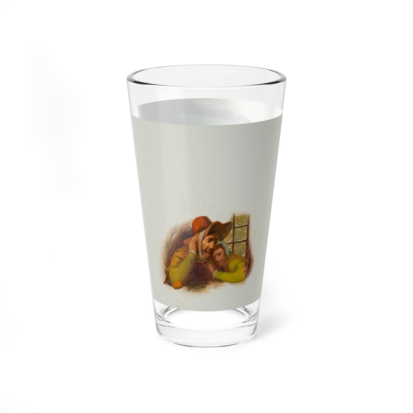 Squanto and the Miracle of Thanksgiving, interior illustrations (19), 2012 (Magazine Illustration) Pint Glass 16oz