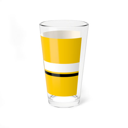 Flag of Dodge City Kansas (United States) Pint Glass 16oz