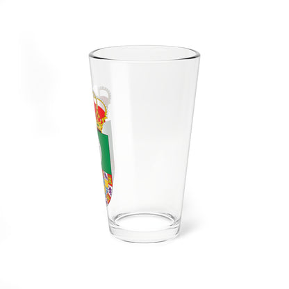 Escudo de Abengibre Albacete (Spain) (Coat of Arms) Pint Glass 16oz