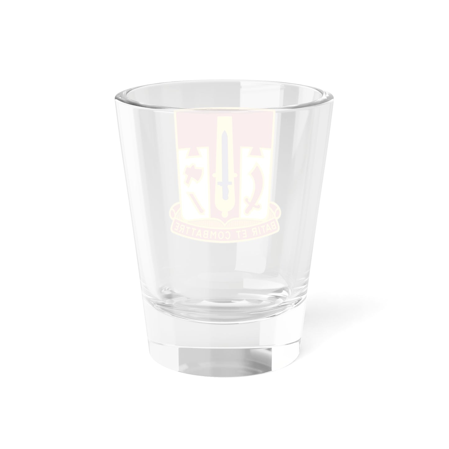 682 Engineer Battalion (U.S. Army) Shot Glass 1.5oz