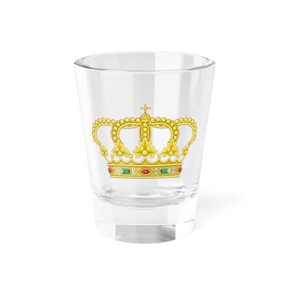 Heraldic Royal Crown of Portugal - Eight Arches Variant (Portugal) (Coat of Arms) Shot Glass 1.5oz