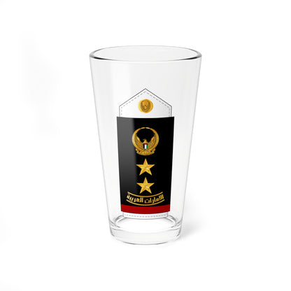 11 UAEN COL (United Arab Emirates) (Military Rank) Pint Glass 16oz
