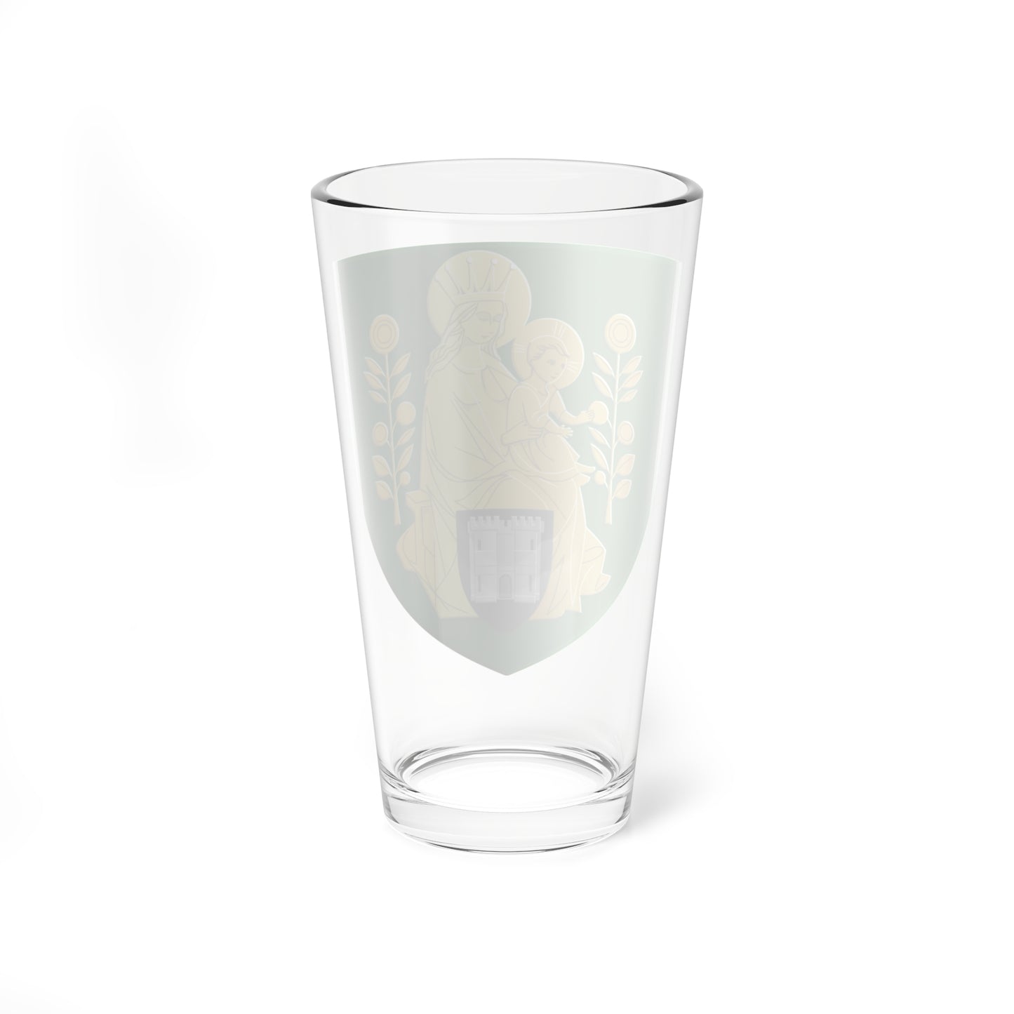 Waarschoot wapen (Belgium) (Coat of Arms) Pint Glass 16oz