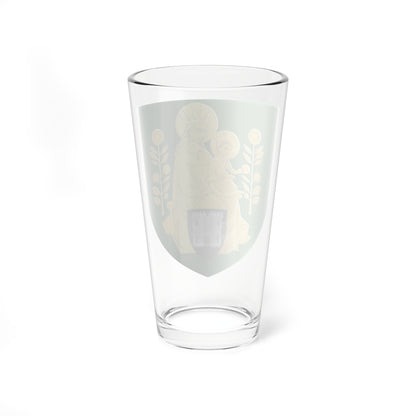 Waarschoot wapen (Belgium) (Coat of Arms) Pint Glass 16oz