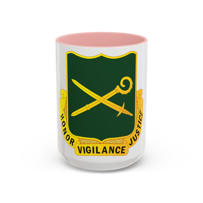 385 Military Police Battalion (U.S. Army) Accent Coffee Mug