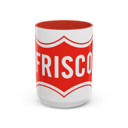 Seal of Frisco Texas - Accent Coffee Mug