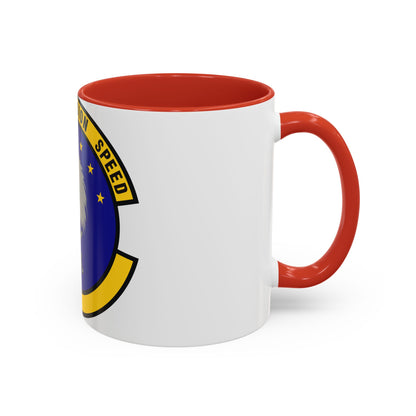 580 Software Engineering Squadron AFMC (U.S. Air Force) Accent Coffee Mug