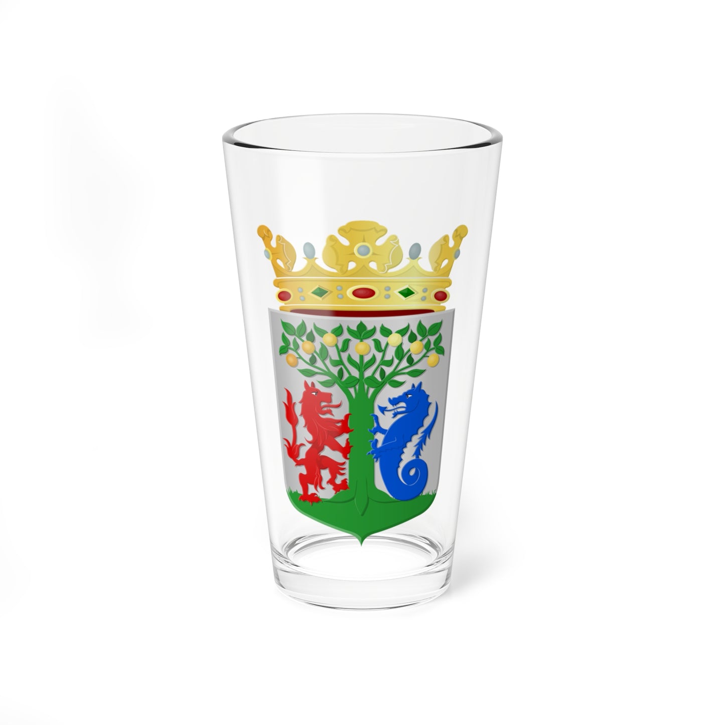 Terschelling wapen (Netherlands) (Coat of Arms) Pint Glass 16oz