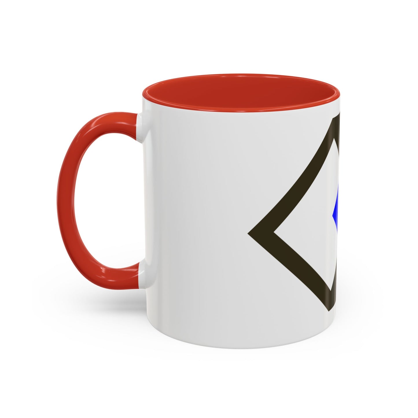 96th Infantry Division SSI (U.S. Army) Accent Coffee Mug