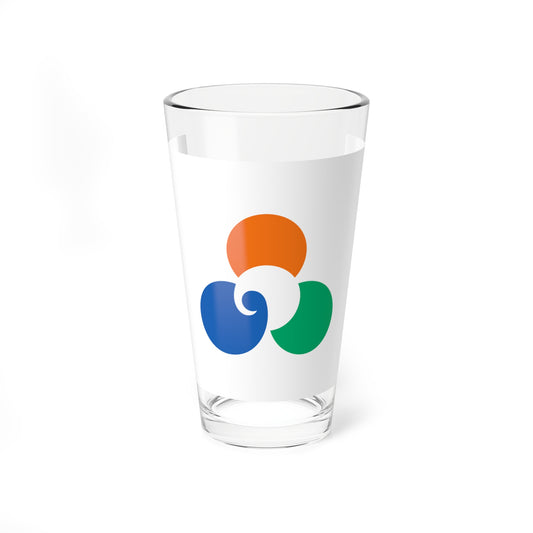 Flag of Minamisoma Fukushima (Japan) Pint Glass 16oz