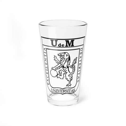 Seal of University of Managua (Nicaragua) (Coat of Arms) Pint Glass 16oz