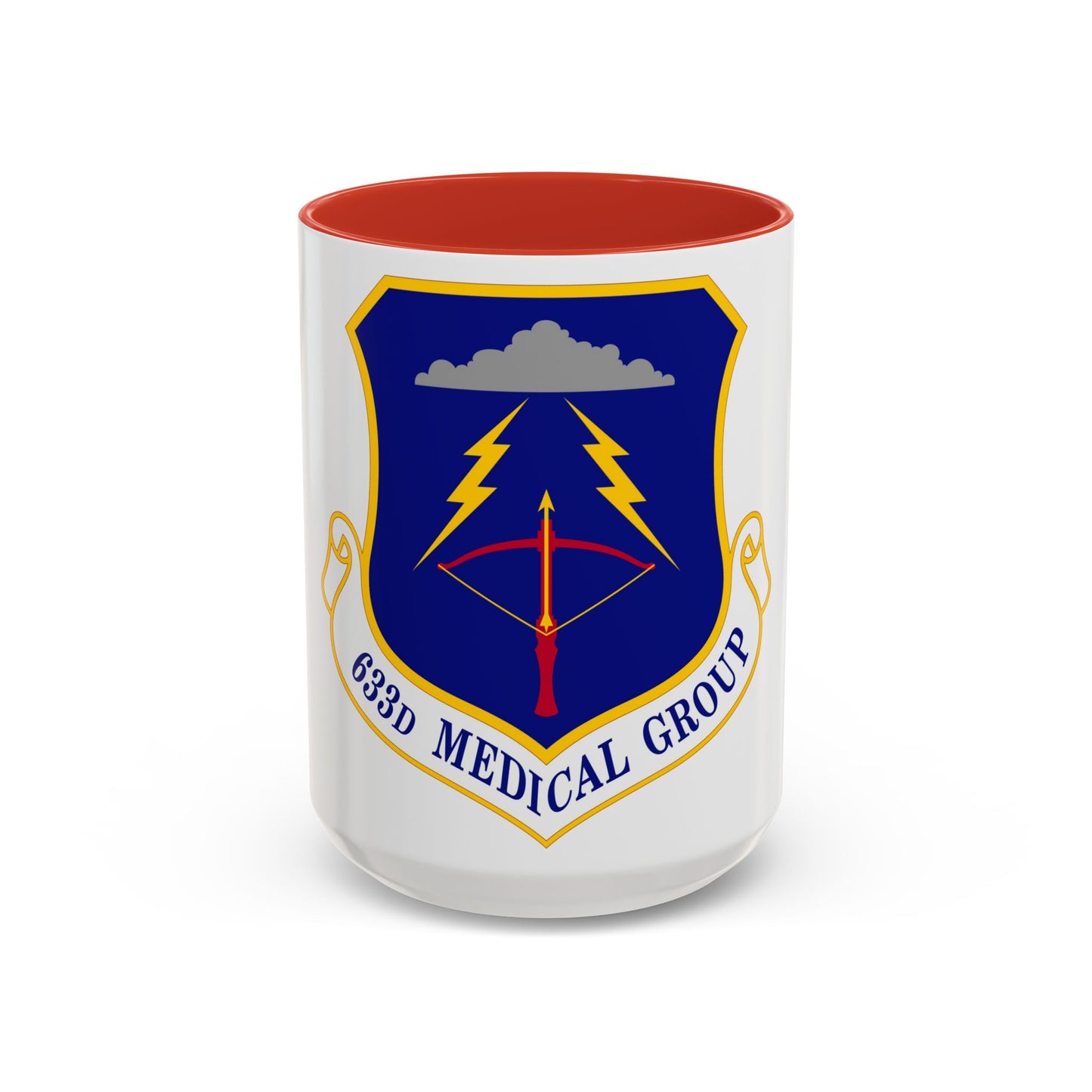 633 Medical Group ACC (U.S. Air Force) Accent Coffee Mug