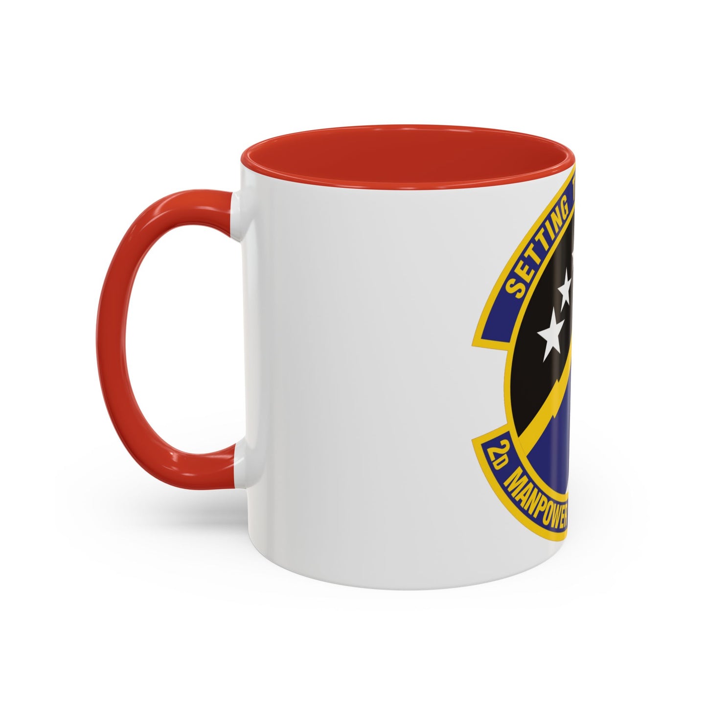 2d Manpower Requirements Squadron (U.S. Air Force) Accent Coffee Mug