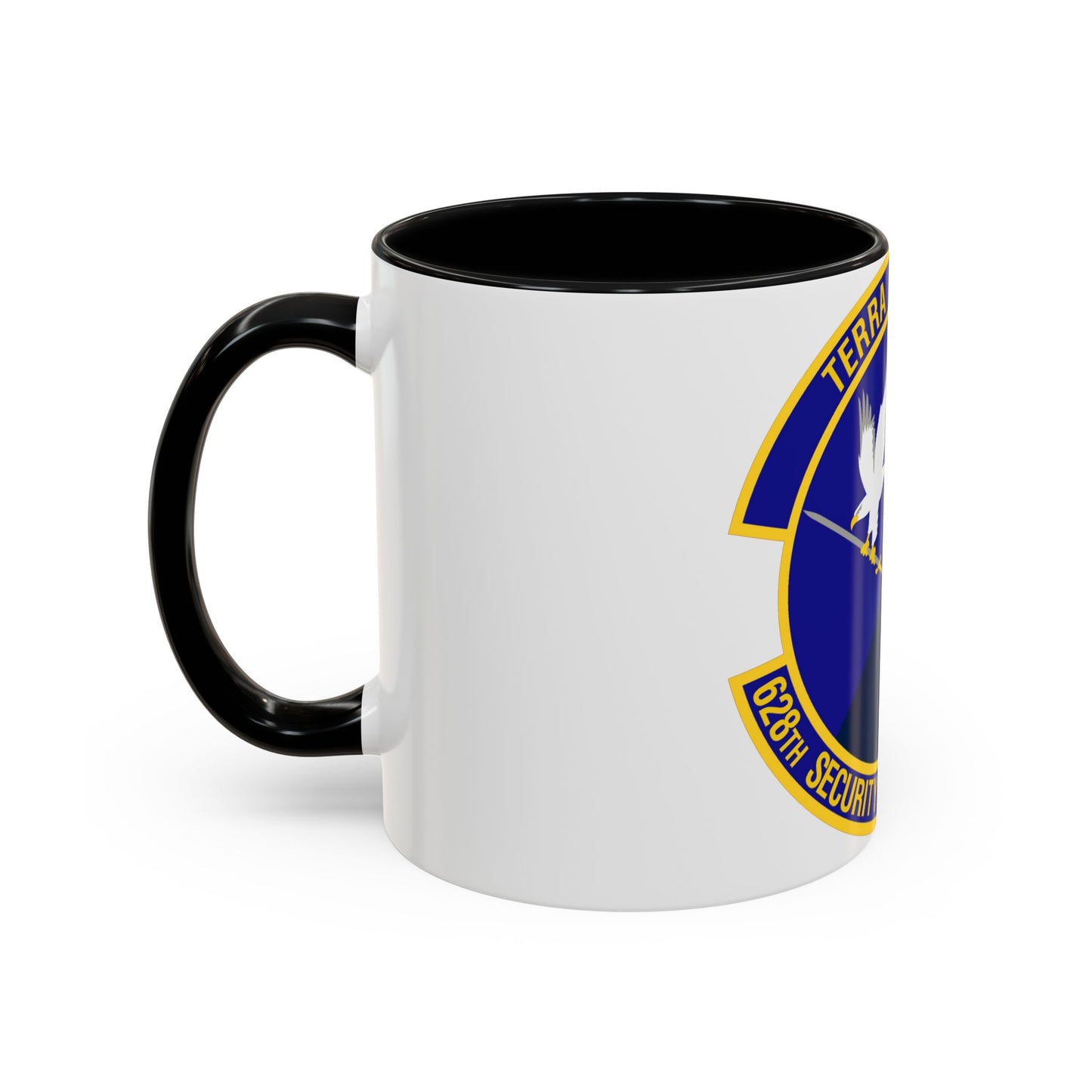 628th Security Forces Squadron (U.S. Air Force) Accent Coffee Mug