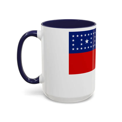 Flag of Amazonas Brazil - Accent Coffee Mug-Go Mug Yourself