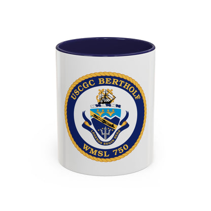 USCGC Bertholf WMSL 750 (U.S. Coast Guard) Accent Coffee Mug