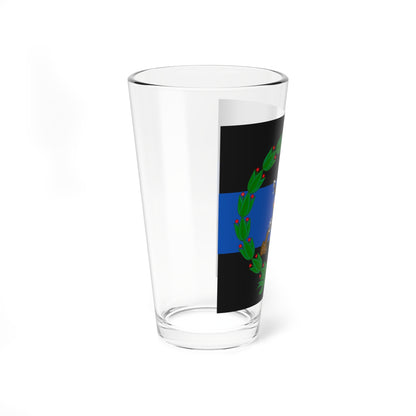 Emblem of the 4th Spanish Legion Tercio Alexander Farnese (Spain) (Coat of Arms) Pint Glass 16oz