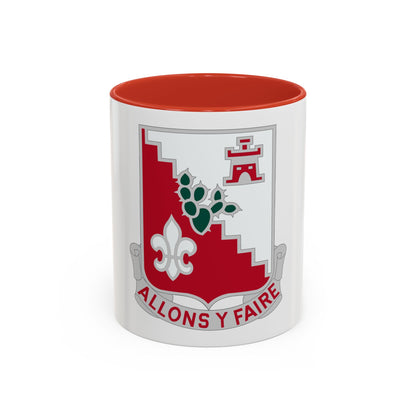 109 Engineer Battalion (U.S. Army) Accent Coffee Mug