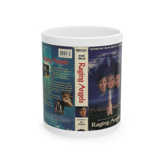 RAGING ANGELS (VHS COVER) - White Coffee Mug