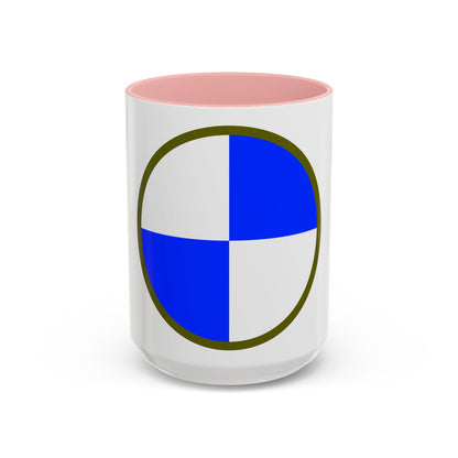 IV Corps (U.S. Army) Accent Coffee Mug