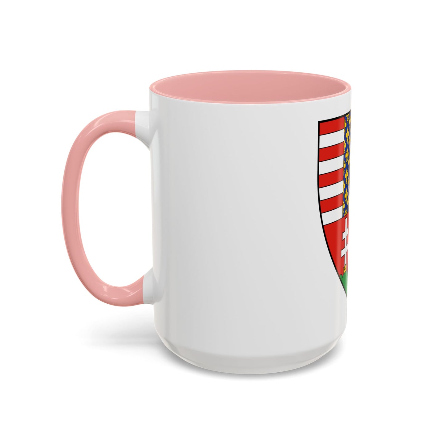 Coat of arms of Louis I of Hungary (1370) - Accent Coffee Mug