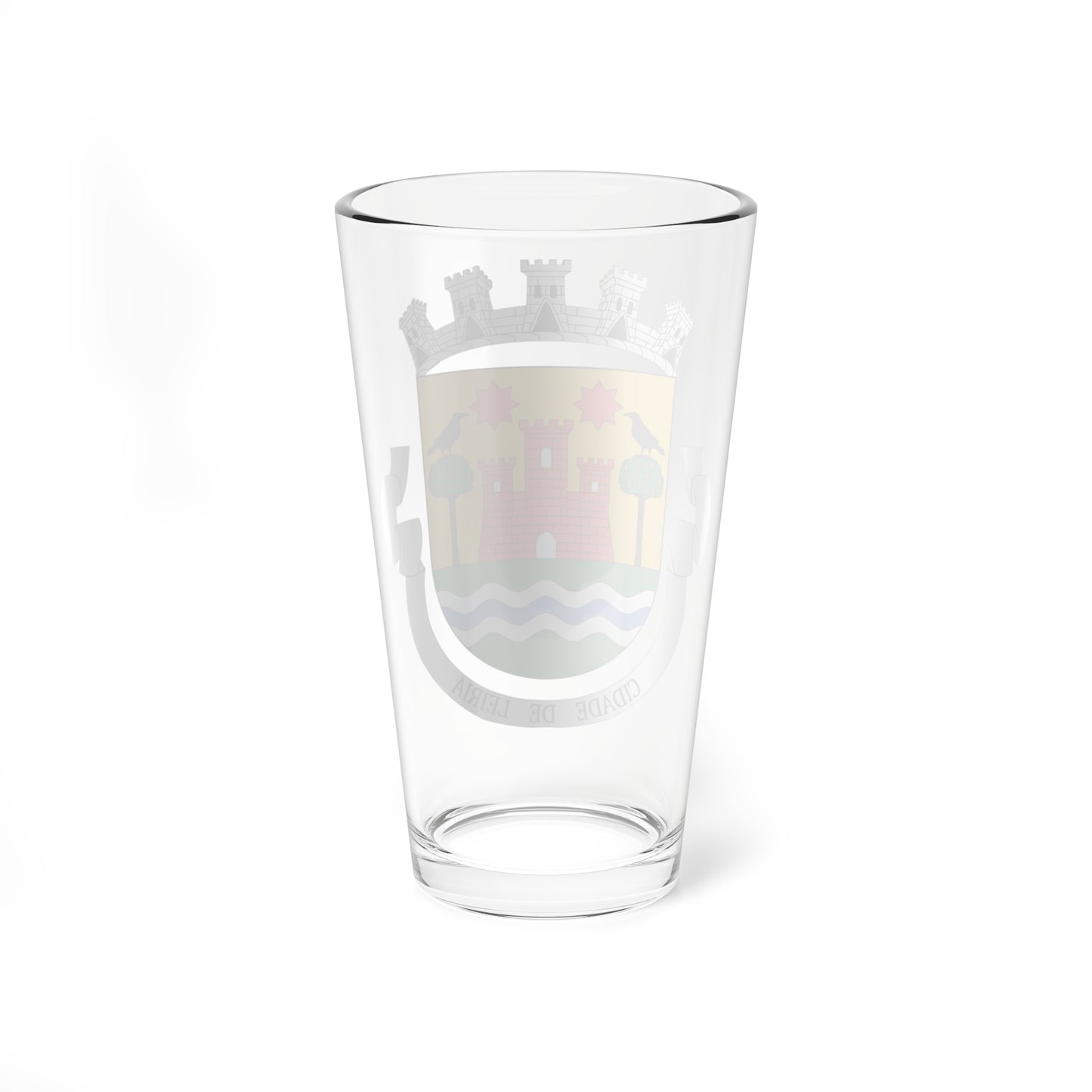 Escudo de Leiria (Portugal) (Coat of Arms) Pint Glass 16oz