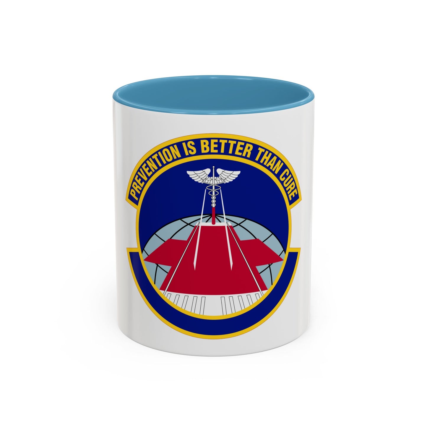 56 Operational Medical Readiness Squadron AETC (U.S. Air Force) Accent Coffee Mug