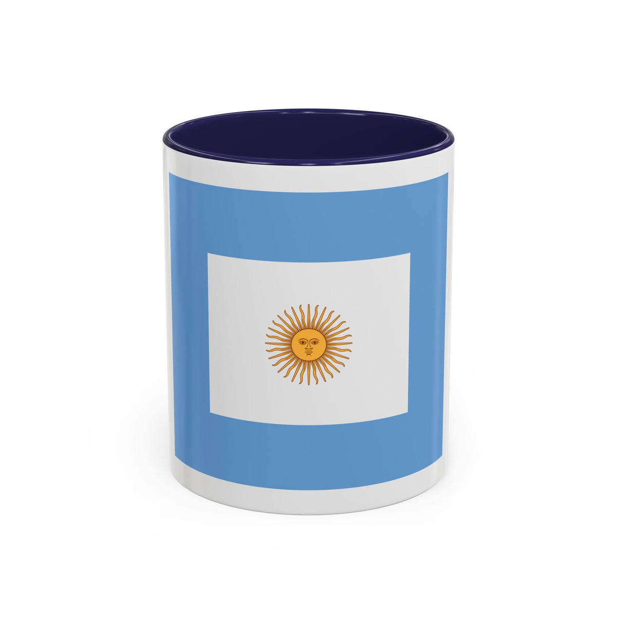 Naval Jack of Argentina - Accent Coffee Mug