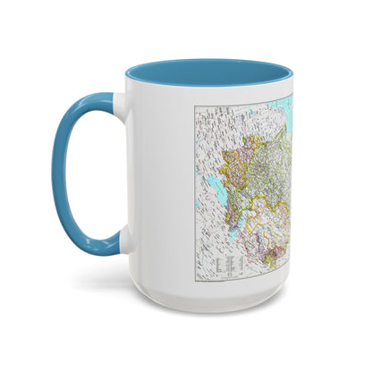 Russia - Soviet Union 1 (1990) (Map) Accent Coffee Mug