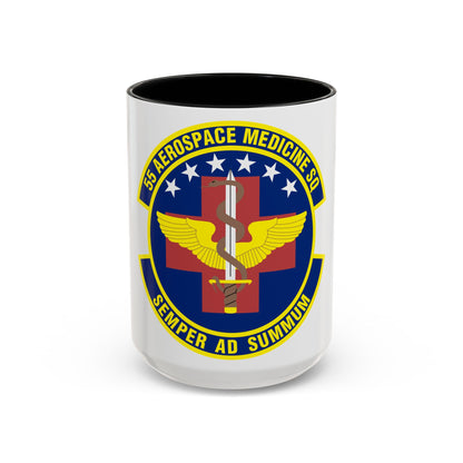 55th Aerospace Medicine Squadron (U.S. Air Force) Accent Coffee Mug