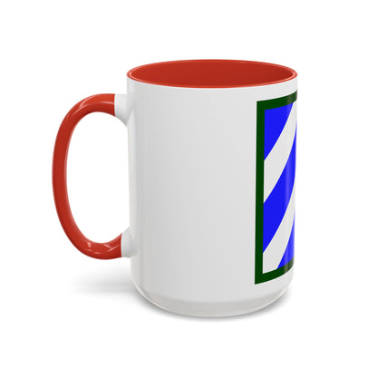 3rd Infantry Division (U.S. Army) Accent Coffee Mug