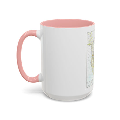 North America (1942) (Map) Accent Coffee Mug