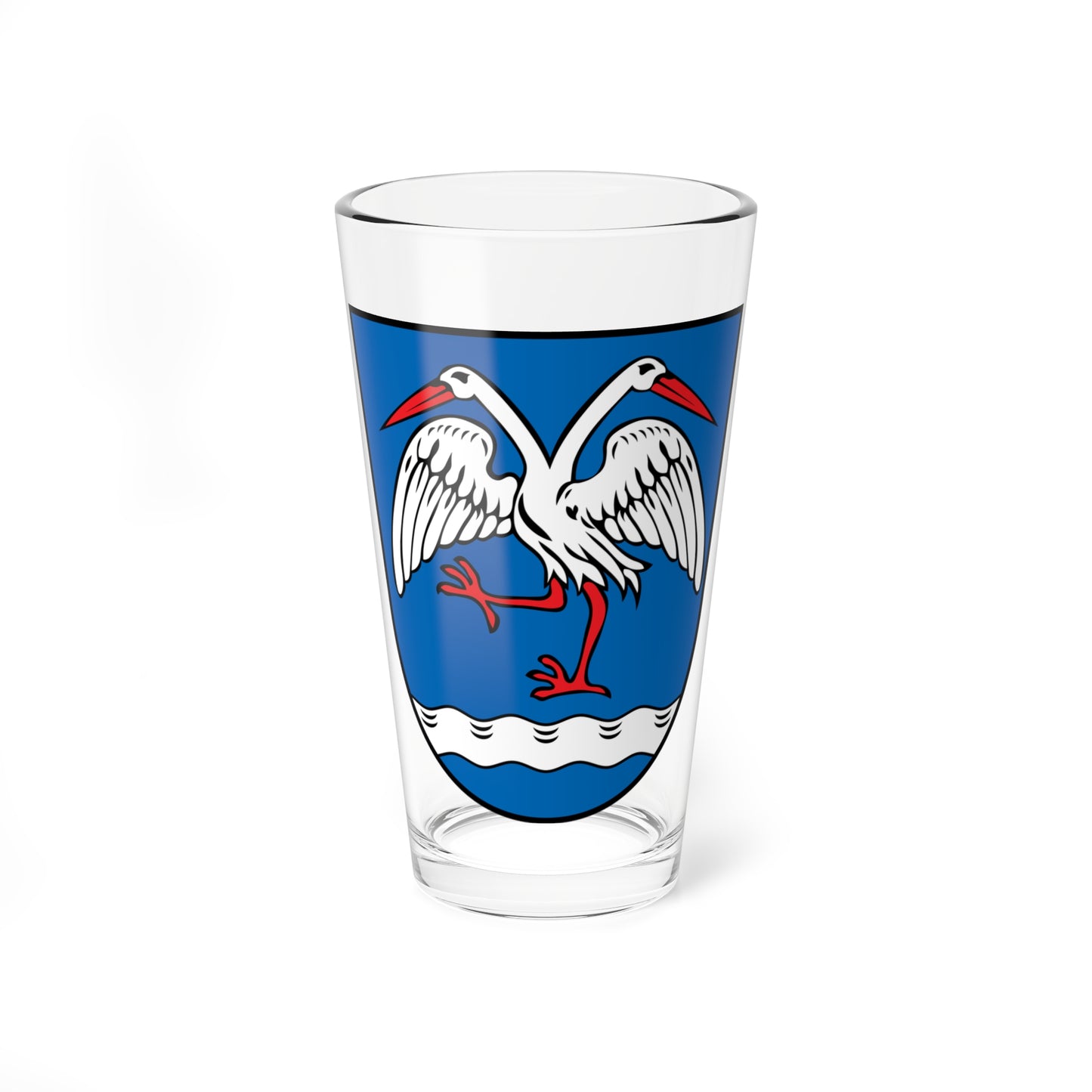 DEU Bessenbach COA (Germany) (Coat of Arms) Pint Glass 16oz