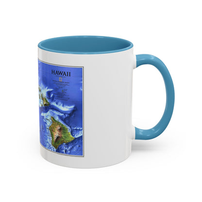 USA - Hawaii (1995) (Map) Accent Coffee Mug