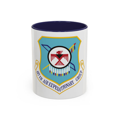407th Air Expeditionary Group (U.S. Air Force) Accent Coffee Mug