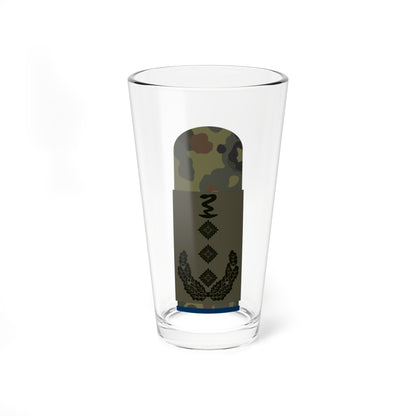 HA OS5 53d Oberstapotheker San PHx L (Military Rank) Pint Glass 16oz