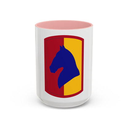 138 Field Artillery Brigade (U.S. Army) Accent Coffee Mug