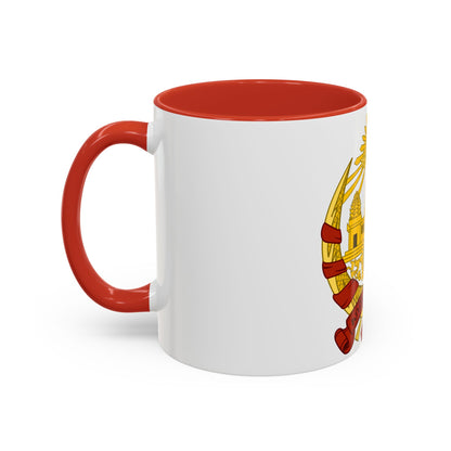 Coat of arms of the Khmer Republic - Accent Coffee Mug