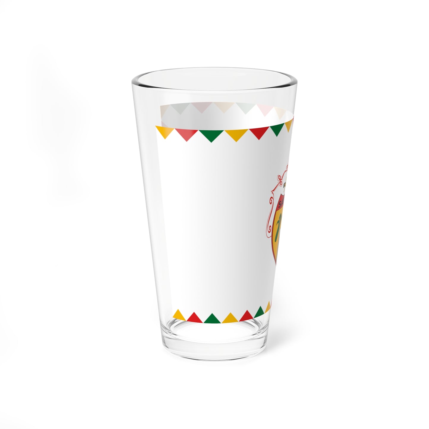 Flag of Satorhely (Hungary) Pint Glass 16oz