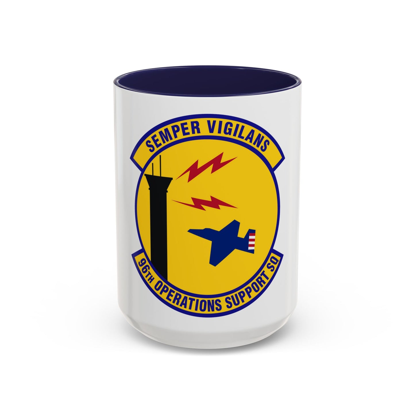 96th Operations Support Squadron (U.S. Air Force) Accent Coffee Mug