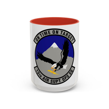 13 Air Support Operations Squadron ACC (U.S. Air Force) Accent Coffee Mug